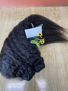Cheveux cambodgiens vierges de haute qualité de 8 à 32 pouces, crépus droits pour cheveux humains non traités à double tirage, durée de vie de 5 ans - Product Image 6
