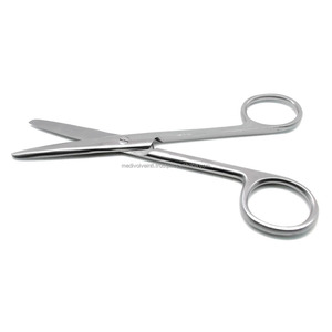<b>Top</b> Rated 6" Straight Mayo Surgical <b>Silver</b> Scissors Blunt Tip Stainless Steel Manual Durable Operating Room Instrument OEM ODM - Product Image 3