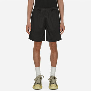 Pantalones deportivos de verano de doble capa con sublimación, de poliéster/algodón, con entrepierna de 5 pulgadas, para gimnasio, en blanco, para hombre, de baloncesto, personalizados, de malla, de lona, informales - Product Image 1