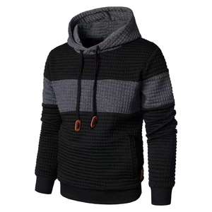 ผู้ผลิตเสื้อฮู้ดดี้สตรีทแวร์แบบหนาสำหรับทุกเพศ OEM ผ้าฝ้ายฟลีซแบบสวมหัว ปักโลโก้ตามสั่ง เสื้อกันหนาวสำหรับฤดูหนาว - Product Image 2