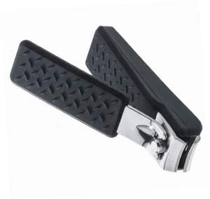 Cortaúñas de la Mejor Calidad, Color Negro, con Agarre, de Acero Inoxidable, Instrumentos de Belleza - Product Image 6