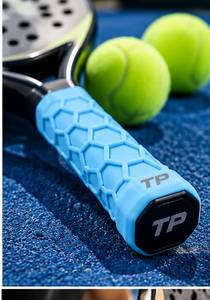 Overgrip de Silicona Ligero para Raqueta de Pickleball, Diseño Hexagonal Antideslizante, Ajuste Universal, Múltiples Colores - Product Image 6