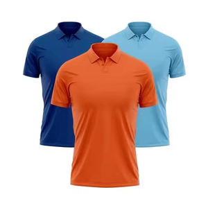 เสื้อโปโลชายดีไซน์ใหม่พรีเมียมคุณภาพเยี่ยม ปี 2026 แบบไล่เฉดสีสองโทน - เสื้อโปโลแขนสั้นสำหรับฤดูร้อนสำหรับผู้ชาย - Product Image 1