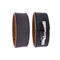Ceinture de Soutien Dorsal Réglable en Cuir de Vachette de Haute Qualité, Antidérapante, à Boucle à Levier, Épaisseur Personnalisable, pour Haltérophilie – Protection Complète