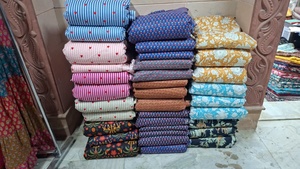 Handcrafted Artisan Brocade Fabric Bulk Wholesale Animal Pattern Breathable Lightweight Textile Material for Boys and Girls - Product Image 2