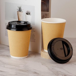 Meilleur choix-gobelet en papier jetable de haute qualité à emporter-tasse à café à impression personnalisée tasse en papier kraft pour boisson - Product Image 4