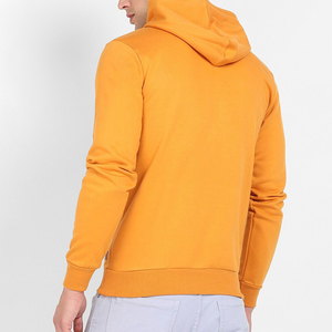 เสื้อฮู้ดผู้ชายสีพื้นสำหรับฤดูหนาว  แบบมีฮู้ด  ย้อมสีเรียบ  พิมพ์ลายดิจิทัล  มีตัวเลือกแบบสั่งทำพิเศษ  ผ้าฟลีซระบายอากาศได้ดี - Product Image 4