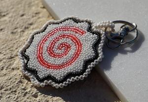 Porte-clés perlé DIY - Breloque colorée en métal pour sac, accessoires de sac, vente en gros - Product Image 5