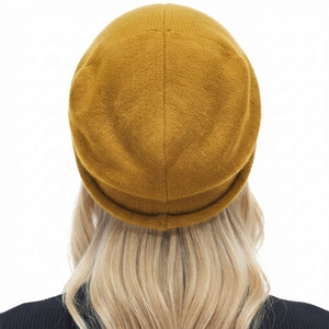 Bonnet en tricot douillet pour femme, style décontracté, idéal pour l'hiver, doux et confortable, parfait pour les activités de plein air - Product Image 3