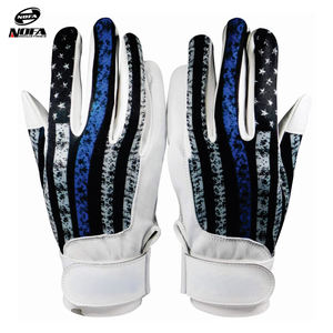 Guantes de Bateo de Béisbol y Sóftbol de Alta Calidad, 100% Cuero, Duraderos, Transpirables, para Zurdos, Hombres y Mujeres, Venta al Por Mayor, Colores y Logotipo Personalizables - Product Image 2