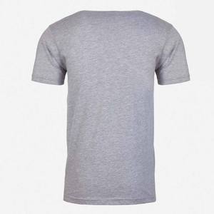 Camisetas de Manga Corta para Hombre, Cuello en V, Algodón Grueso, Tallas Grandes, Lisas - Product Image 2