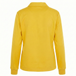 Blouse médicale élégante et tendance pour femme, à col et fermeture éclair, prix de gros personnalisé, manteau de maintien au chaud pour infirmières - Product Image 3