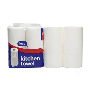 Essuie-tout de cuisine en pâte de bois vierge 3 plis de qualité supérieure, super absorbants, doux et résistants pour un usage quotidien en cuisine - Product Image 1