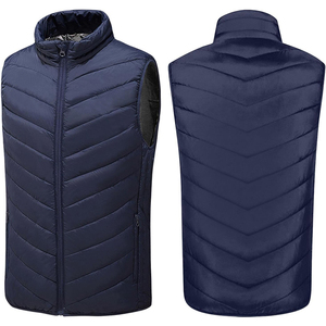 Gilets matelassés personnalisés OEM, vestes d'équitation chaudes, vêtements d'hiver décontractés, gilets rembourrés pour hommes. - Product Image 1