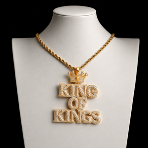 Bijou en or fin le plus vendu : Lettre Moissanite Diamant Hip Hop entièrement sertie, magnifique et élégante, le cadeau idéal pour homme - Product Image 5