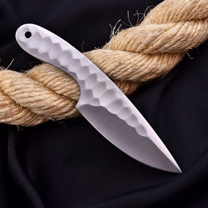 Cuchillo de caza nórdico de acero al carbono de hoja completa con punta caída, cuchillo Skinner en bruto personalizado de hoja fija de 7 pulgadas, OEM/ODM personalizado - Product Image 2