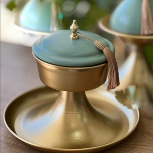 Home Hotel Restaurant Resort Arabic Style <b>Ornaments</b> Pairs of 3 Moon Shape Design Top Islamic Sculpture - Product Image 2