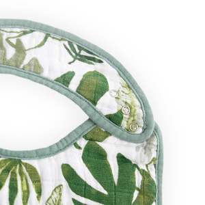 Bavoirs en mousseline extensible 95% bambou 5% élasthanne, faciles à laver - Product Image 4