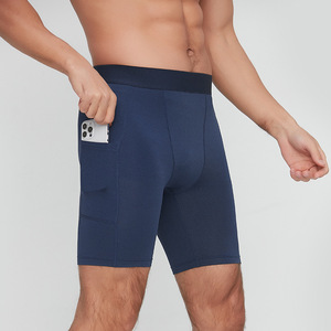 Pantalones Moldeadores de Cuerpo para Hombre, Elásticos, Transpirables, con Bolsillos, Shorts Deportivos para Fitness, Running y Entrenamiento - Product Image 4
