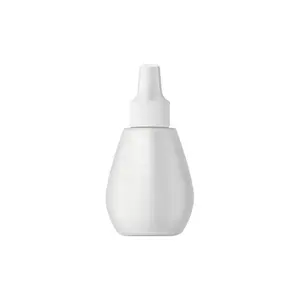 3ml 5ml 10ml 11ml LDPE Soft Plastic Oval Shape Ampoule Dropper Bottle with PP Threaded Cap PE Inner Plug (HOS Series)