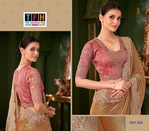 Best Market Price on Exclusive <b>Sale</b> Beautiful Design Silk <b>Saree</b> with Embroidery Butta and work Border for <b>Sale</b> - Product Image 4