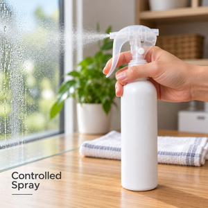 Botella de Spray Recargable de 200 ml de HDPE con Bomba de Gatillo para Soluciones de Limpieza del Hogar |   Envases de Plástico Resistentes para Cuidado en el Hogar - Product Image 3