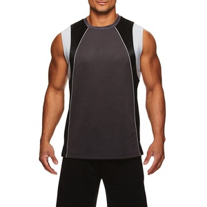 Camiseta sin Mangas Personalizada de Diseño Nuevo, Transpirable, Talla Grande, de Algodón de Alta Calidad, Ajustada al Cuerpo, para Gimnasio, Entrenamiento, Ropa Deportiva para Hombre - Product Image 1