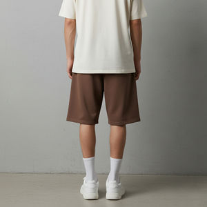 Shorts de survêtement déchirés en toile épaisse délavée à l'acide pour homme, style streetwear, personnalisés, décontractés, avec cordon de serrage et effet vieilli - Product Image 6