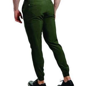 กางเกงกีฬากอล์ฟผ้าลูกฟูกยืดได้สี่ทางผ้าไนลอน90% 10% สแปนเด็กซ์ผ้าลูกฟูกสไตล์ลำลองออกแบบโลโก้ได้ตามต้องการ - Product Image 5