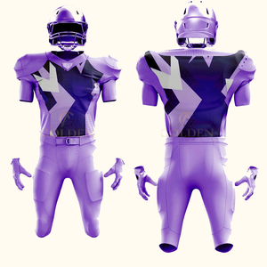 pak Supplier Original Design Training Style American Football Jerseys Team Name 100% <b>Polyester</b> Quick Dry Breathable Adult OEM - Product Image 1