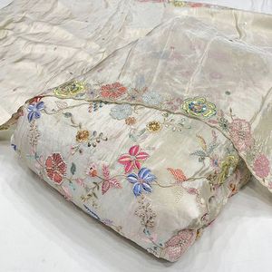 Tissu de coton luxueux à broderie lourde pour robes sophistiquées, robes de soirée élégantes, vêtements de fête haut de gamme, personnalisation de marque, vente en gros - Product Image 6