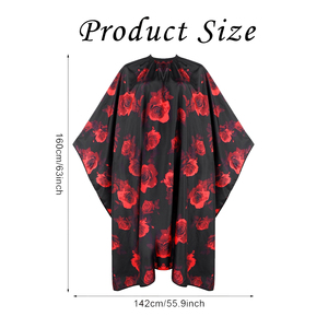 Bata de Peluquería con Orificios para Brazos, Impermeable, de Poliéster, de la Mejor Calidad, Proveedor Mayorista 2026 - Product Image 5