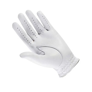 Gant de golf en cuir Cabretta blanc, main droite, à enfiler, antidérapant, unisexe, taille S - Product Image 3