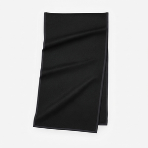 Serviette de cuisine en coton bleu marine, couleur unie, rectangulaire, lavable en machine, serviette unie teinte pour usage domestique - Product Image 2