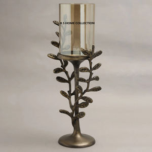 Impresionante candelabro estilo hoja vintage, ideal para la sala de estar, dormitorio, mesa de comedor y como centro de mesa decorativo. - Product Image 1