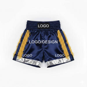 Pantalones Cortos de Muay Thai Tradicionales de Hip Hop para Hombres y Mujeres, Transpirables, Deportivos, para MMA y Muay Thai, para Adultos - Product Image 2