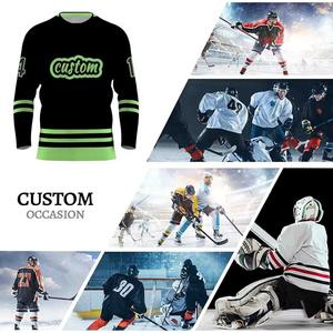 Jersey de Hockey sobre Hielo en Diferentes Colores, Diseña Tu Propio Uniforme Personalizado de Hockey sobre Hielo, Conjunto a Bajo Precio con Calidad Superior 2026 - Product Image 4