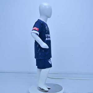 Conjunto de Camiseta de Fútbol para Niños Victory, Impresión Sublimada, Cuello Redondo, Manga Corta, Absorbe la Humedad, Corte Regular, para Todas las Temporadas, Personalizable - Product Image 4