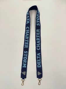 Lanière bleue perlée Cowboys avec motif étoile et crochet métallique – Accessoire de mode - Product Image 6