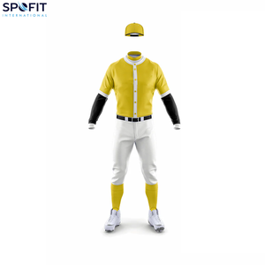 Nuevos Conjuntos de Uniformes de Béisbol Personalizados Duraderos 100% Poliéster al por Mayor, Uniformes de Primera Calidad con Colores, Logotipos y Nombres de Jugadores Personalizados - Product Image 4