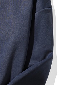 Sweat-shirt à col montant en molleton de coton respirant pour femme, broderie de logo personnalisée, coupe ample, décontracté, hiver, anti-boulochage, coupe classique - Product Image 4