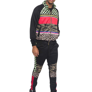 Ensemble de survêtement unisexe personnalisé avec logo pour homme, ensemble de jogging printemps, sweat-shirt et pantalon de survêtement à motif uni, ensemble deux pièces assorti pour homme - Product Image 2