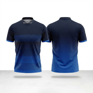 Men's Short Sleeve <b>for</b> Shirt <b>Animal</b> <b>Pattern</b> Gradient Color Quick Dry Breathable Sporty Style 100% Cotton <b>Knitted</b> Fabric - Product Image 1