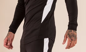 T-shirts de sport pour hommes personnalisés en jersey 100% coton, 340 grammes, décontractés, respirants, à séchage rapide, écologiques - Product Image 4