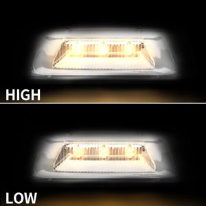 2 luci LED indicatori di direzione laterali con lente trasparente compatibili con Kenworth T680 T880 Peterbilt 576 - Product Image 5