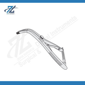 เครื่องมือผ่าตัดกระดูกและข้อชนิด Inge Type Lamina Spreader ขนาด 40 มม. ปากกว้าง 5 มม. ปลายกว้าง 170 มม. ทำจากสแตนเลส ไม่มีฟัน ผลิตในประเทศปากีสถาน - Product Image 2