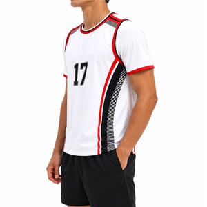 Maillot de sport pour hommes, performance supérieure, personnalisable, pour équipes sportives, séchage rapide, athlétique, football professionnel, respirant, polyester de qualité supérieure - Product Image 3