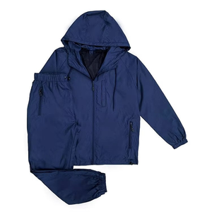 Ensemble de survêtement et short de sport réfléchissant pour homme, coupe-vent en polyester et nylon, idéal pour la course en extérieur - Product Image 6