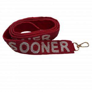 Best Quality Adjustable Hand Beaded Straps <b>Purse</b> <b>RED</b> RAIDERS Game Day <b>Purse</b> Strap - Product Image 2