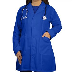Blouses de laboratoire unisexes de haute qualité pour médecins, vente en gros - Product Image 2